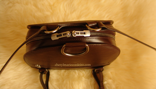 Authentic Louis Vuitton Mabillon Epi Backpack Mocha M5223D Zipper
