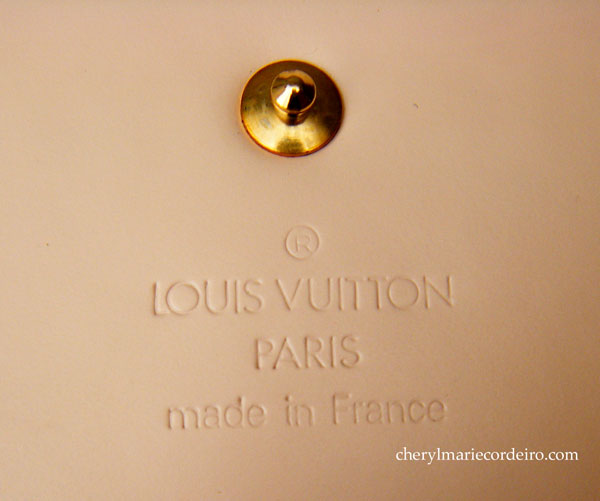 Louis Vuitton Monogram Vernis Mott - Cheryl Marie Cordeiro