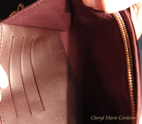 Louis Vuitton - Sunset Boulevard Monogram Vernis Leather Amarante