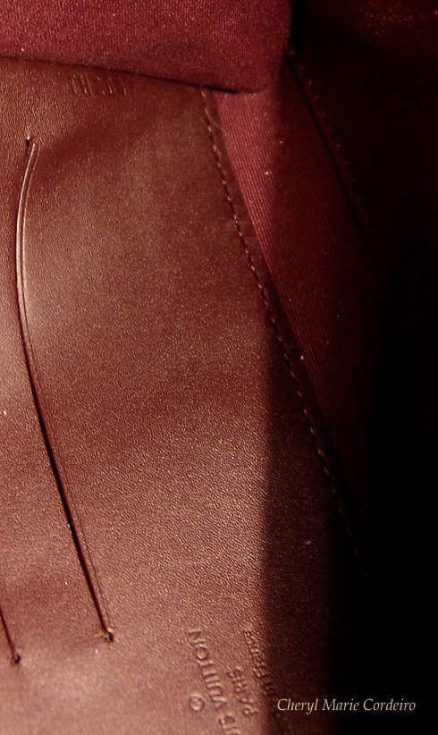 Louis Vuitton Louis Vuitton Sunset Boulevard Red Vernis Leather