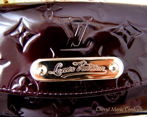 Louis Vuitton Amarante Monogram Vernis Sunset Boulevard Chain Bag 6LZ1026