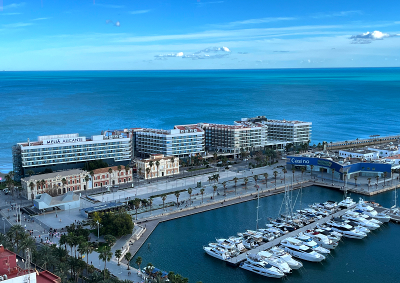 Alicante marina, January 2026